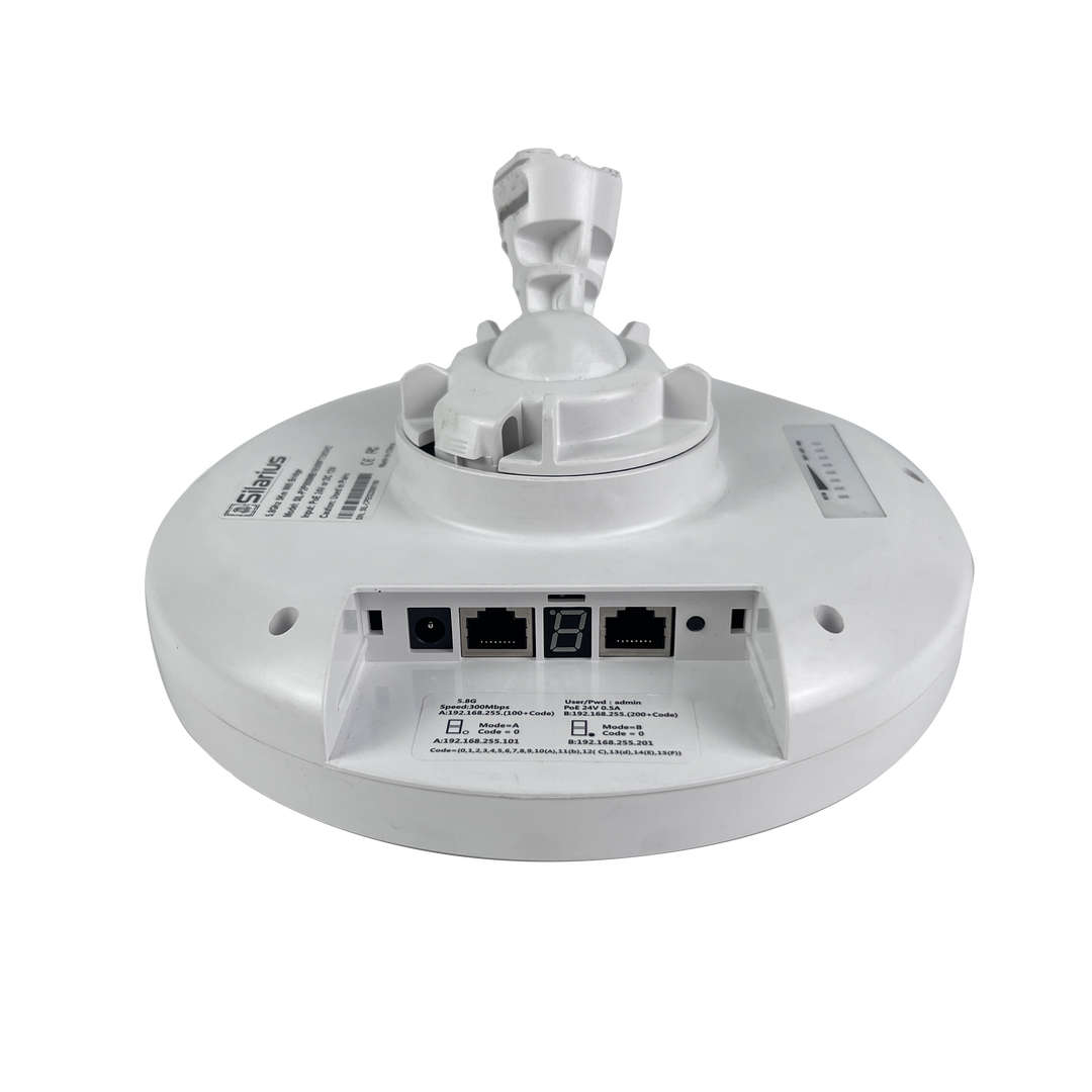 Silarius SIL-P2P900MB16500FT58GHZ Outdoor CPE P2P 5.8GHz 300Mbps - Pair (Up to 5Km/16,500ft)