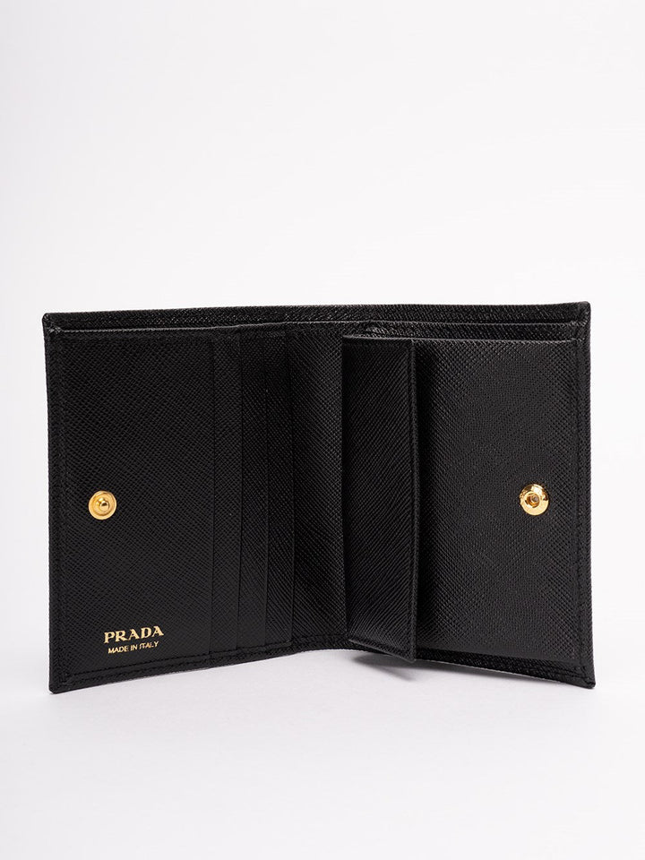 Prada Women Small Saffiano Leather Wallet