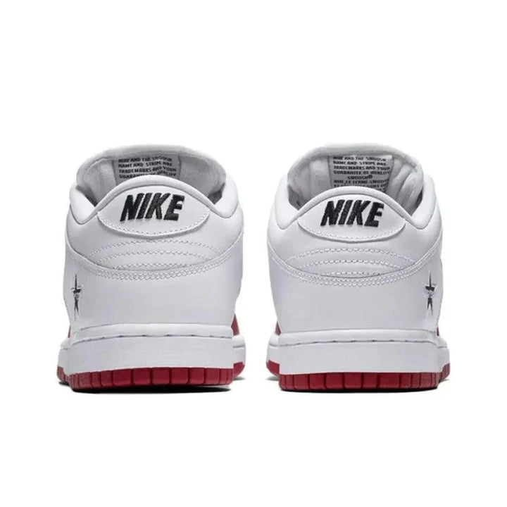 Nike Sb Dunk Low Supreme Jewel Swoosh Red