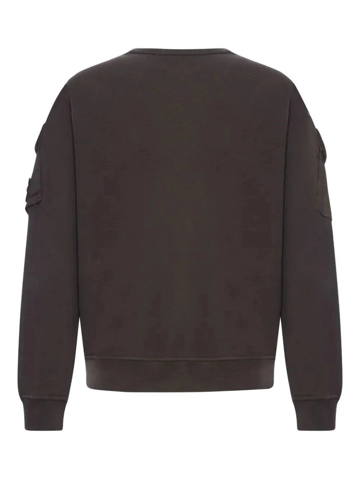 Stone Island Men `Brushed Organic Cotton` Sweatshirt