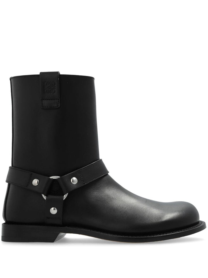 Loewe Women Campo Biker Boots