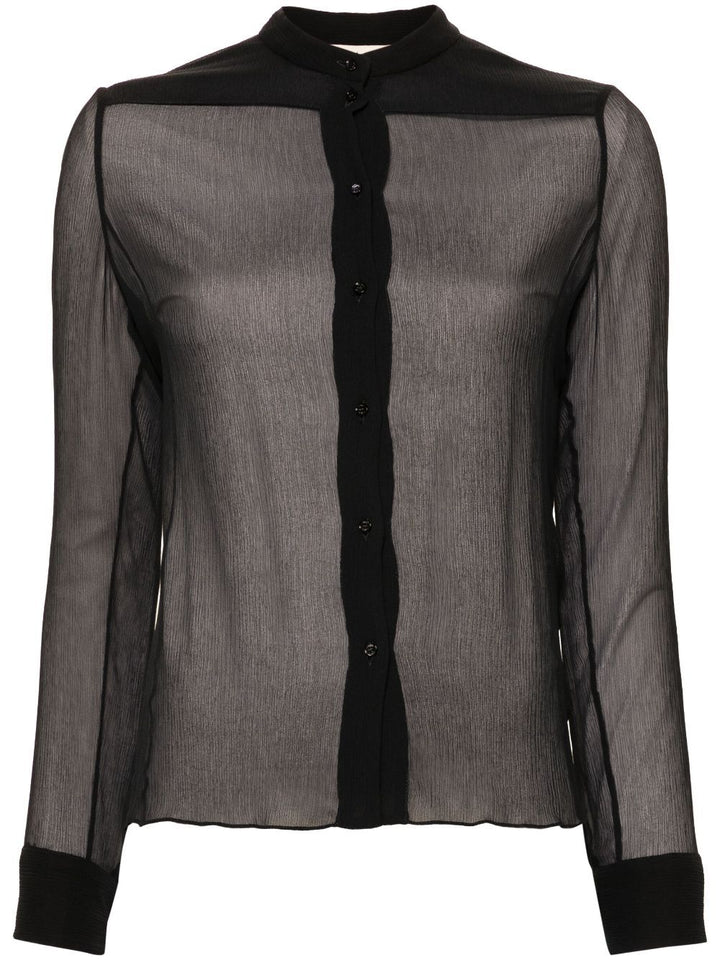 Chloe Women Silk Crepon Shirt