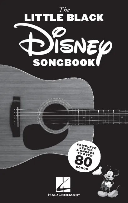 The Little Black Disney Songbook: Complete Lyrics & Guitar Chords to Over 80 Songs - Paperback