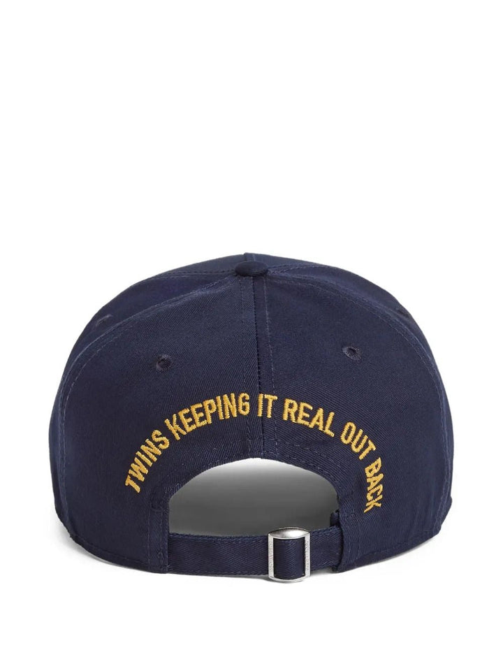 DSQUARED2 Classic Cotton Cap for Men