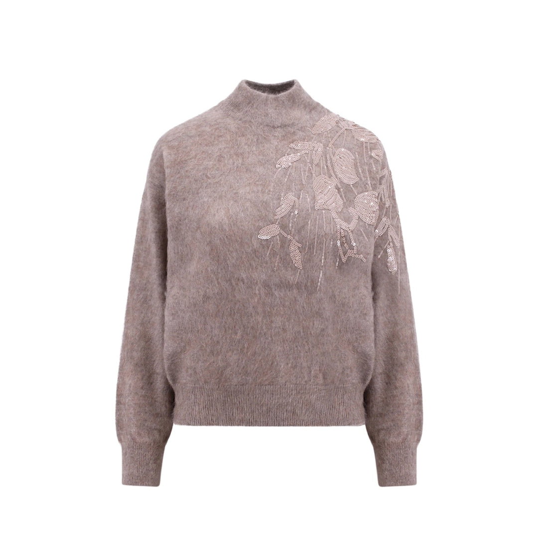 Brunello Cucinelli T-Neck Knit Women