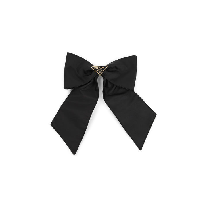 Prada Brass Hair Clip Women