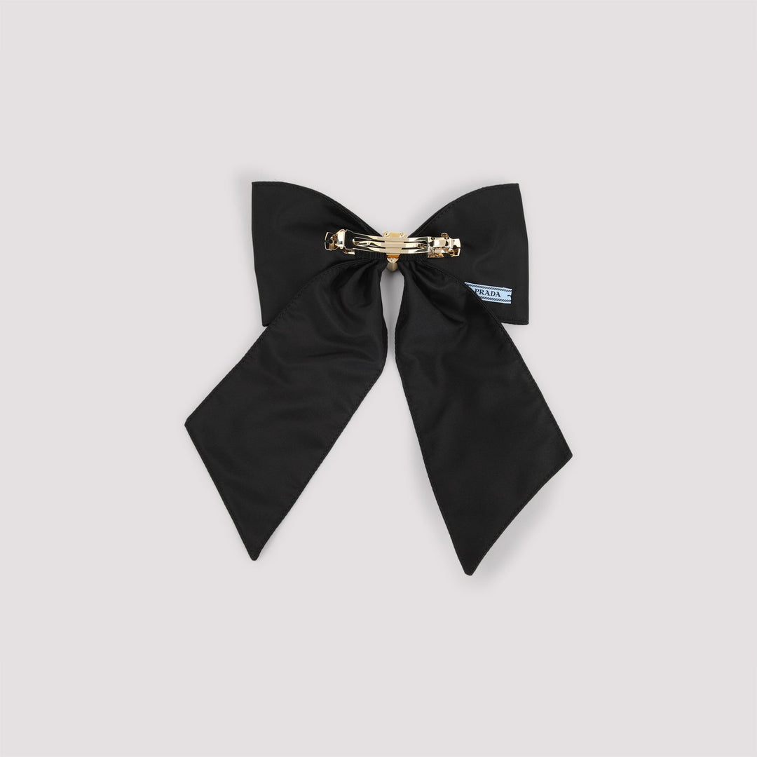 Prada Brass Hair Clip Women