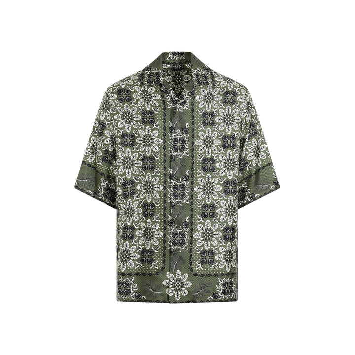 Etro Silk Boxy Shirt Men