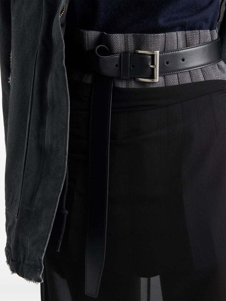 Prada Women Gonna Pencil In Georgette