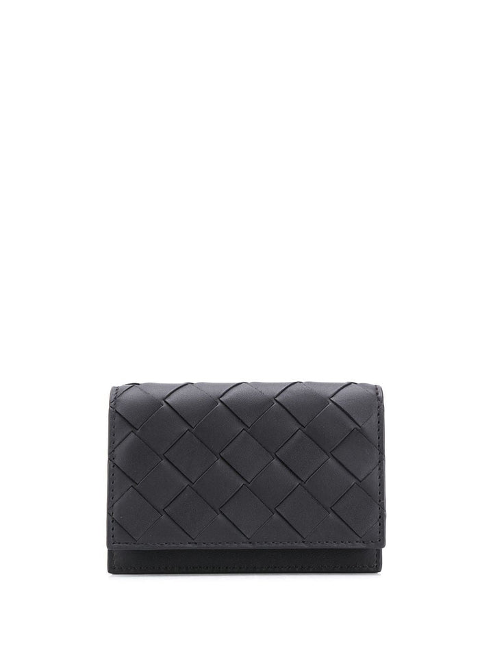 Bottega Veneta Men Portacarte Intrecciato