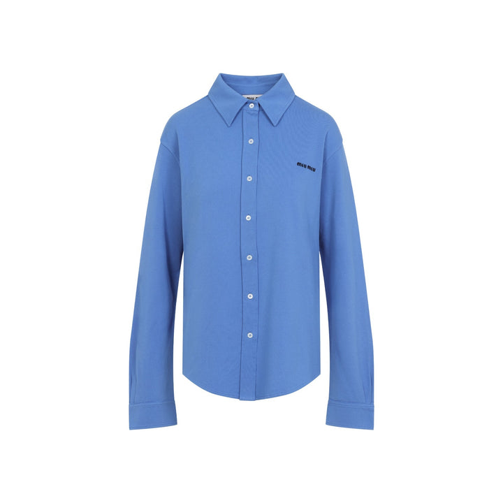 Miu Miu Piquet Shirt Women