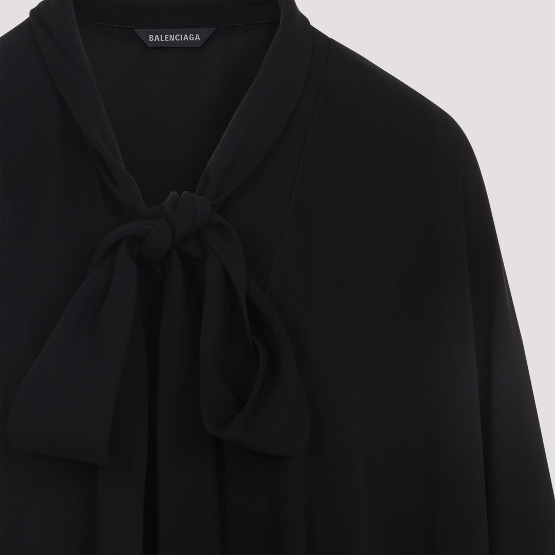 Balenciaga Scarf Blouse Women