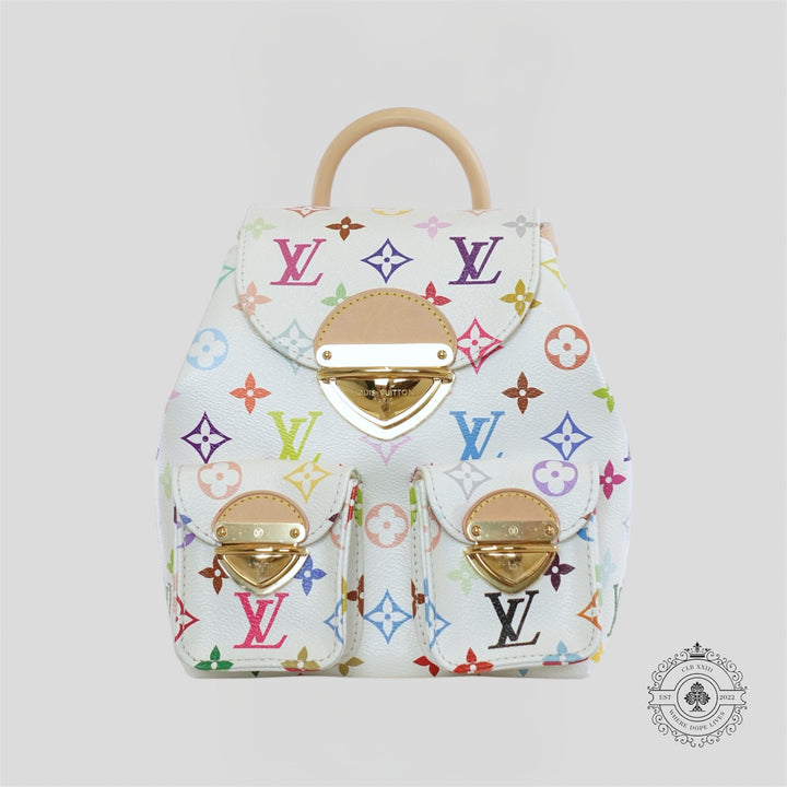Louis Vuitton x Takashi Murakami Venice Bag in White