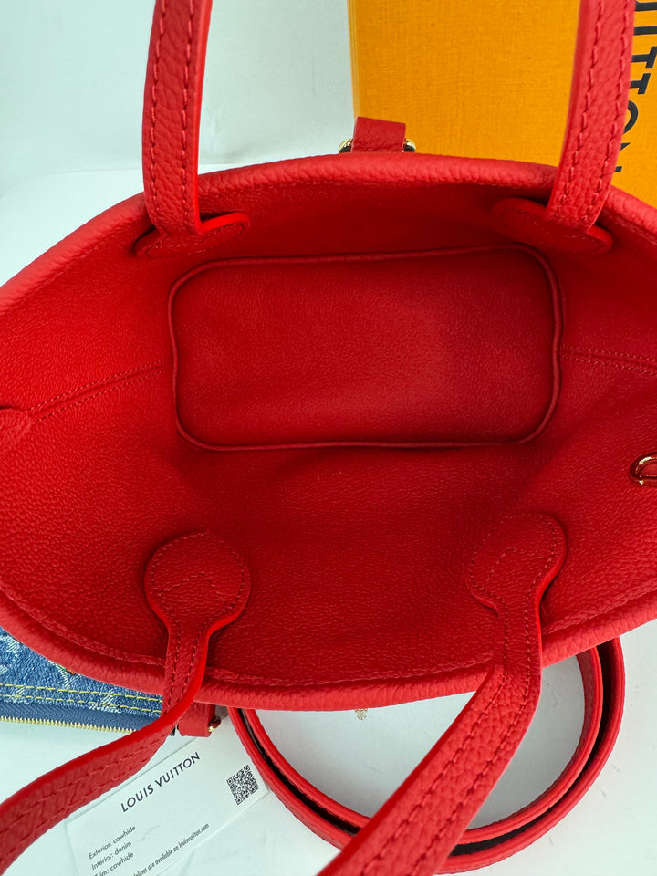 Louis Vuitton x Takashi Murakami Cerises Cherry Neverfull Inside Out BB