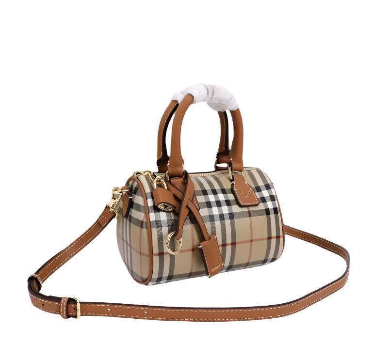 Burberry Mini Check Bowling Bag