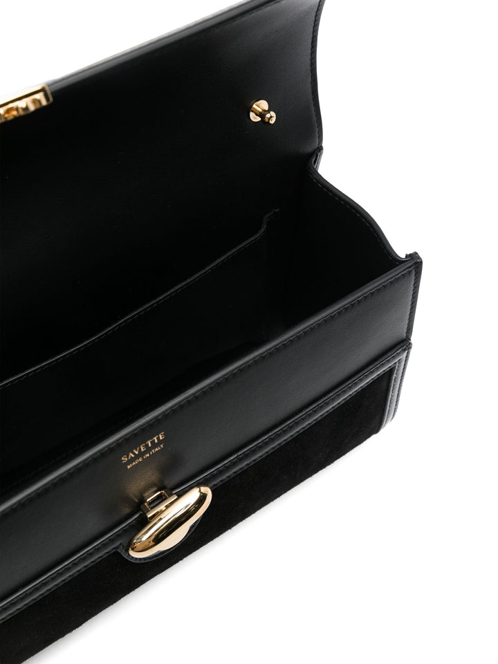 Savette Women Symmetry 26 In Suede With Smooth Calf Trim