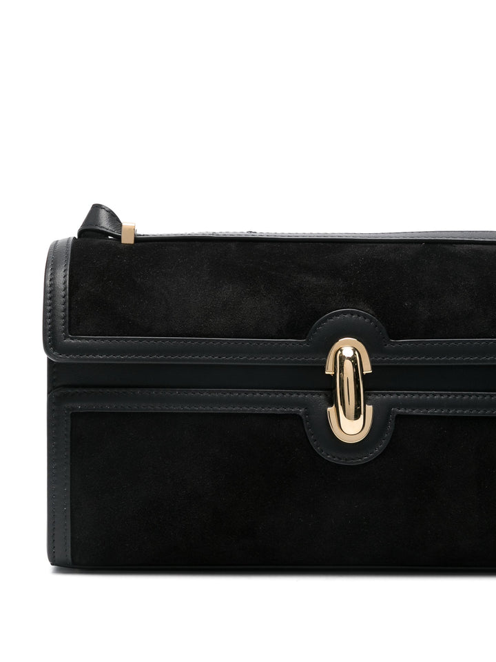 Savette Women Symmetry 26 In Suede With Smooth Calf Trim