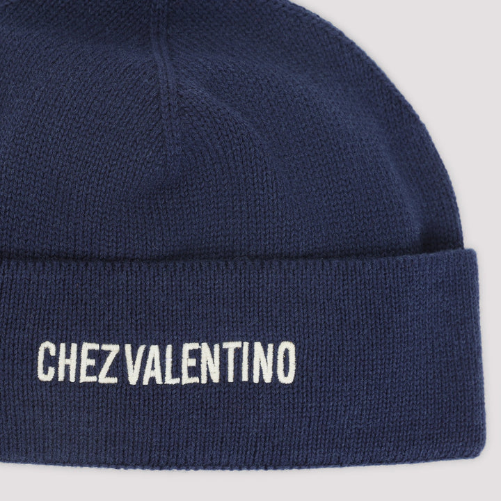 Valentino Garavani Cotton And Wool Hat Men