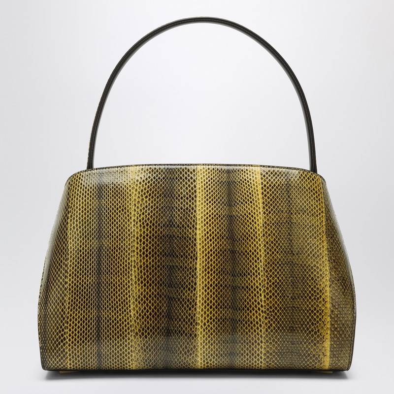 Ferragamo Hug Soft M Bag In Ginger/Dark Brown Women