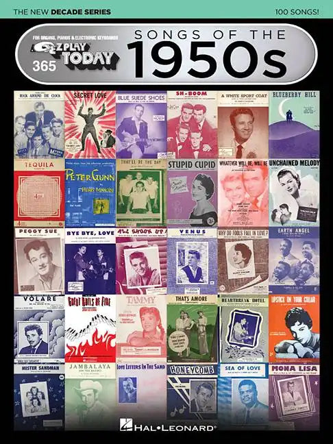 Songs of the 1950s - The New Decade Series: E-Z Play Today Volume 365 - Paperback