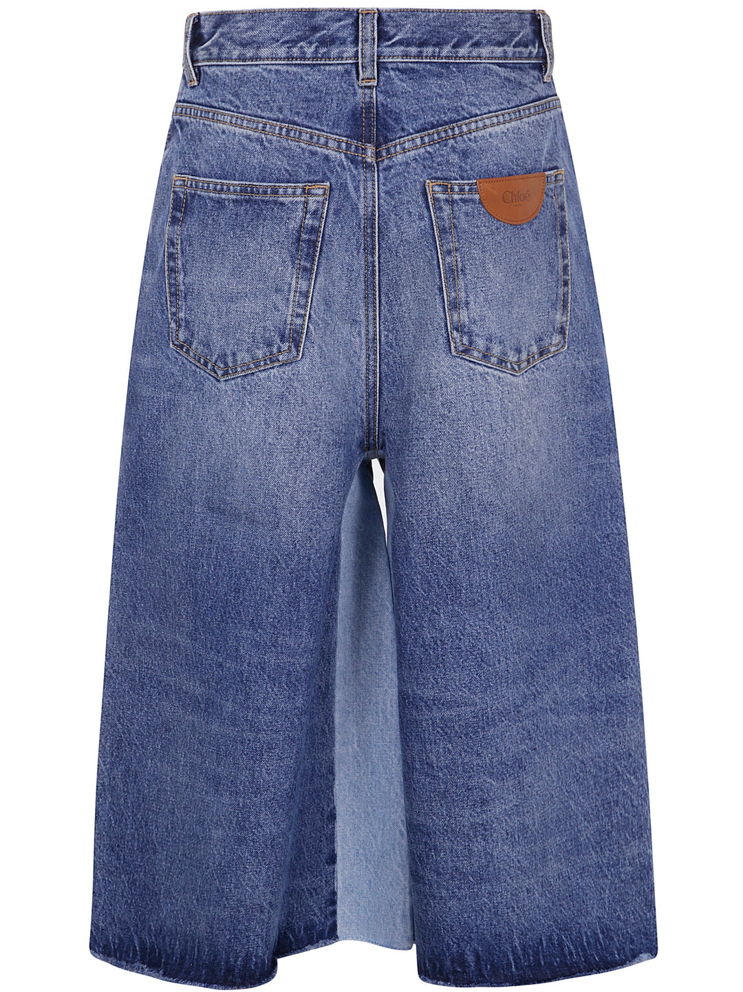 Chloe Women Denim Midi Skirt