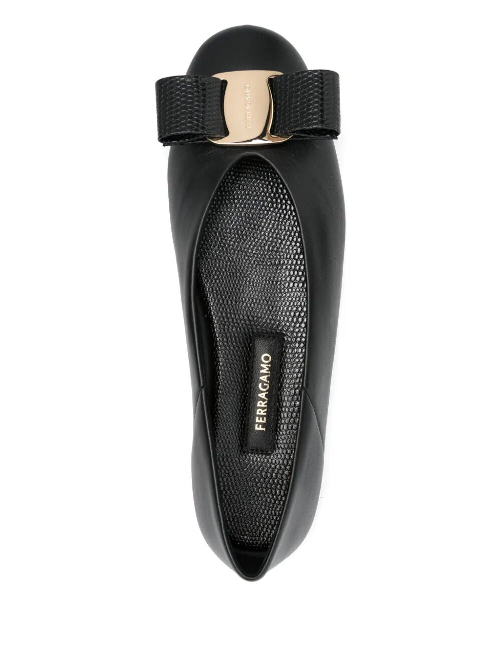 Ferragamo Women Nappa Leather Vanna Ballerinas