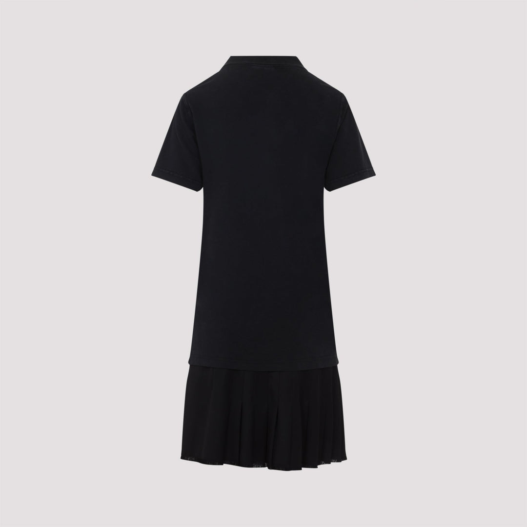 Balenciaga Layered Polo Mini Dress Women