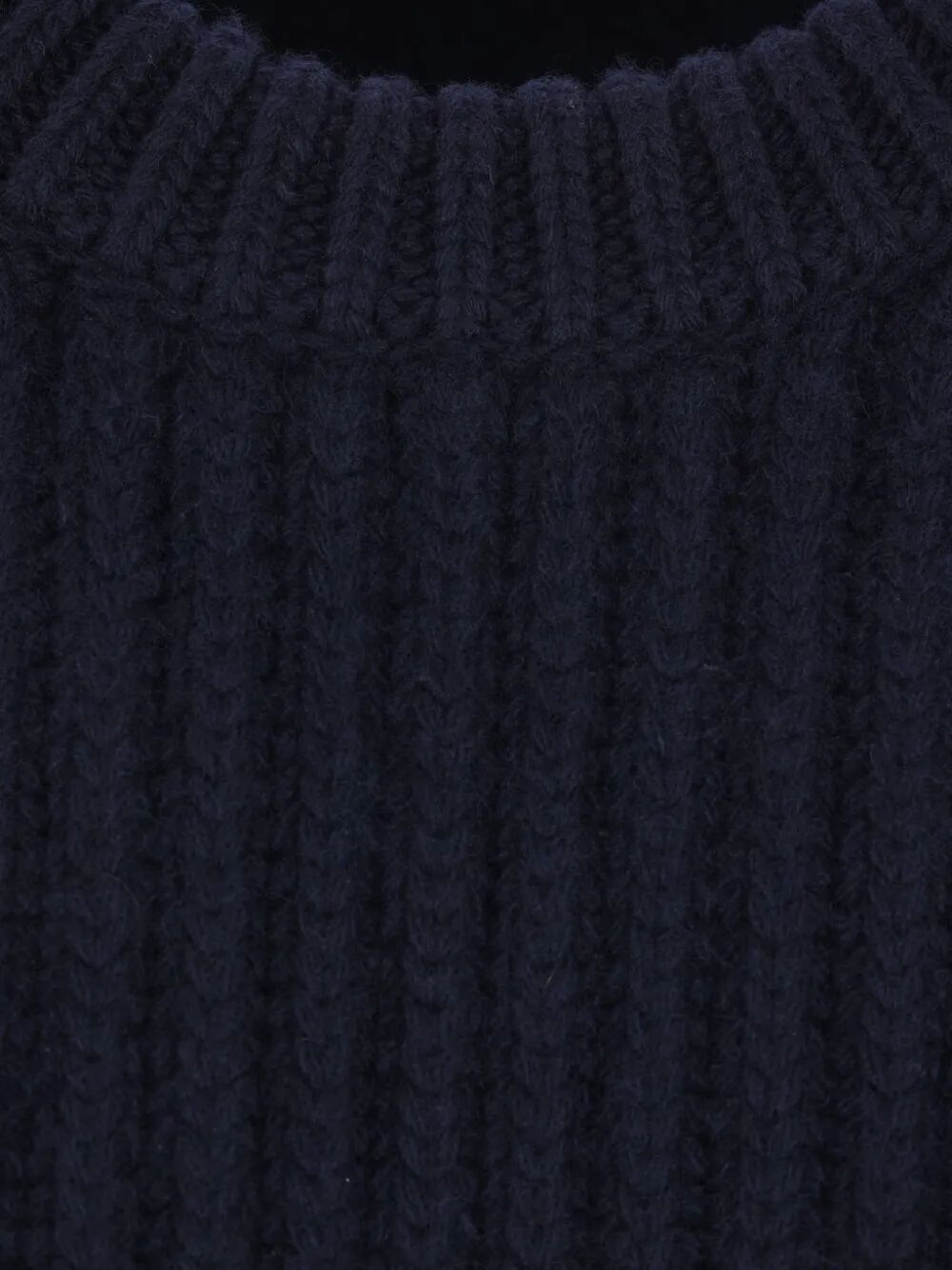 Prada Women Ribbed-Knit Safety-Pin Sweater