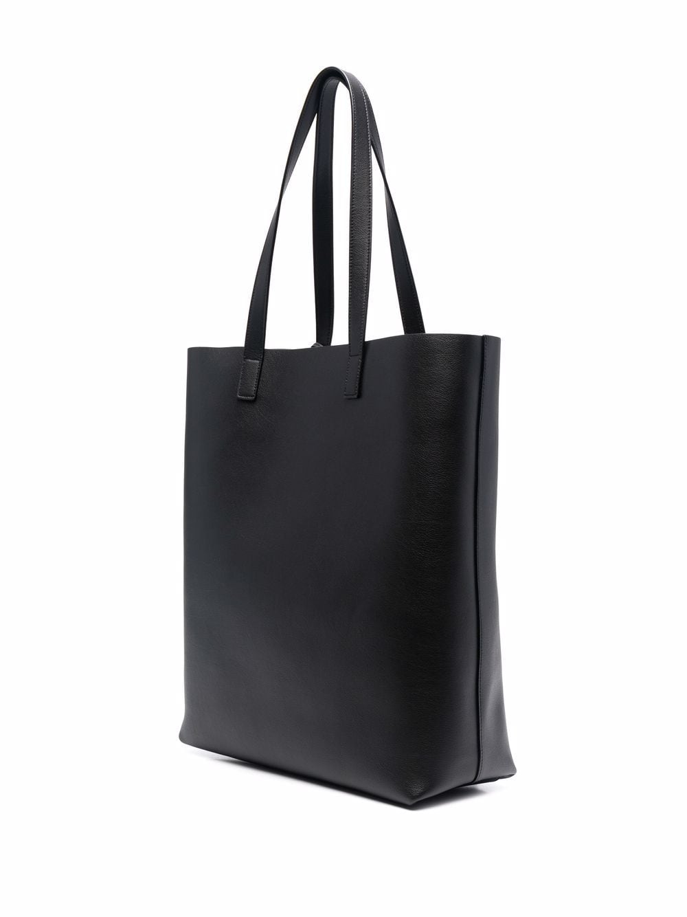 Saint Laurent Men Bold Leather Tote Bag