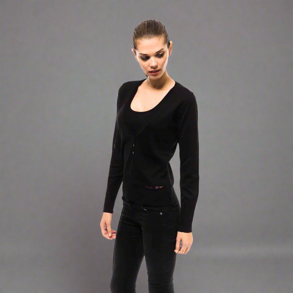 Ungaro Fever women's black Sweatshirts