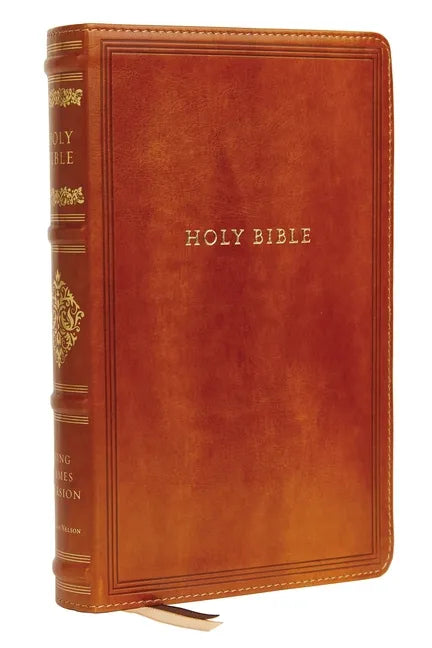 Kjv, Sovereign Collection Bible, Personal Size, Leathersoft, Brown, Red Letter Edition, Comfort Print: Holy Bible, King James Version - Imitation Leather