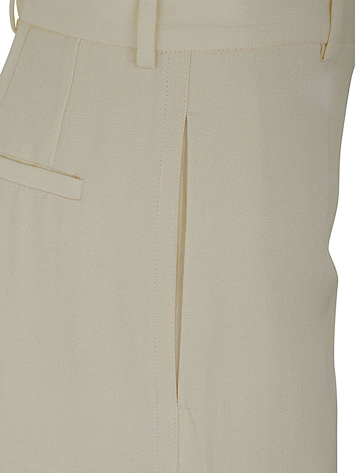 Jil Sander Women 61 Aw 32 Wide Leg Tailored Trousers