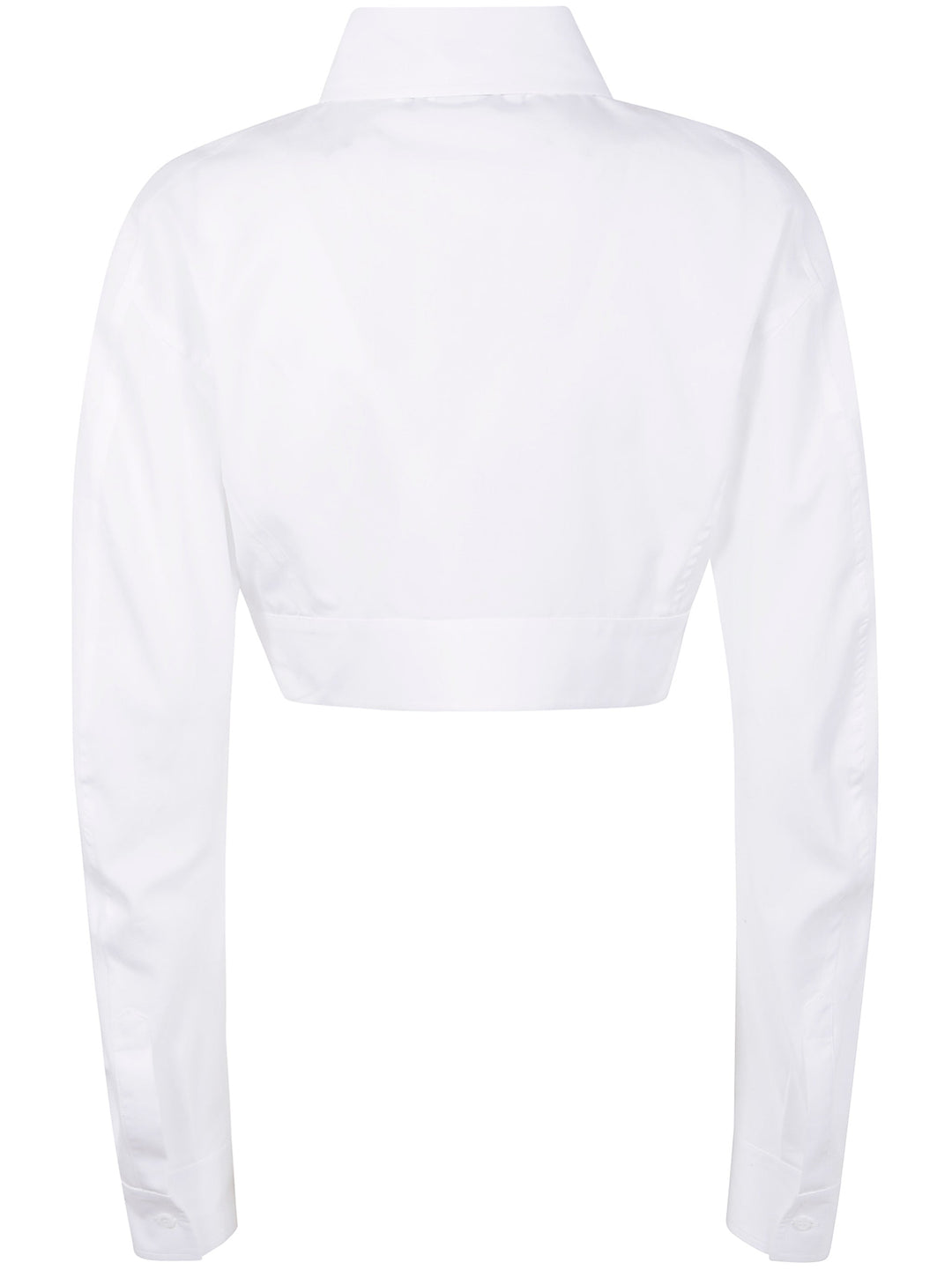 Dsquared2 Women Rounded Cropped Shirt