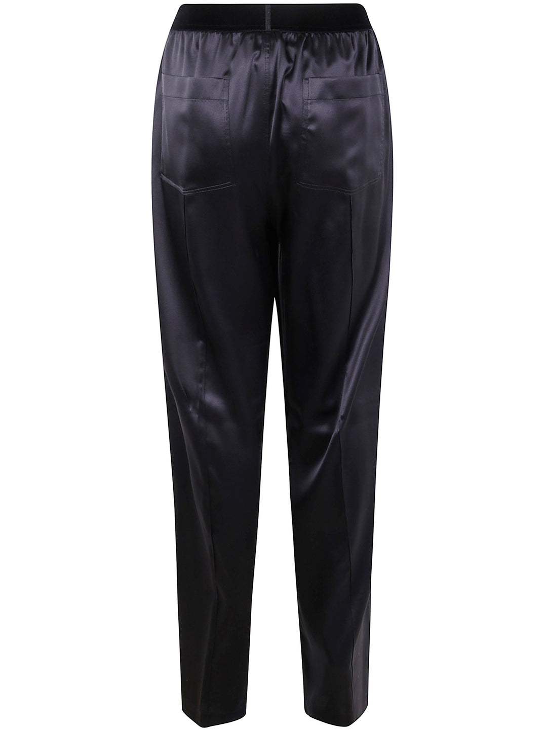 Tom Ford Women Stretch Silk Satin Pijamas Trousers