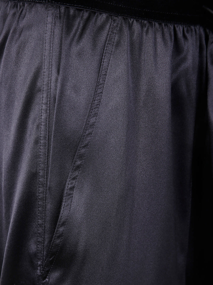 Tom Ford Women Stretch Silk Satin Pijamas Trousers