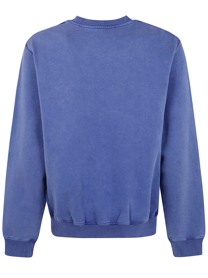 Casablanca Men "Chrome Text" Printed Sweatshirt