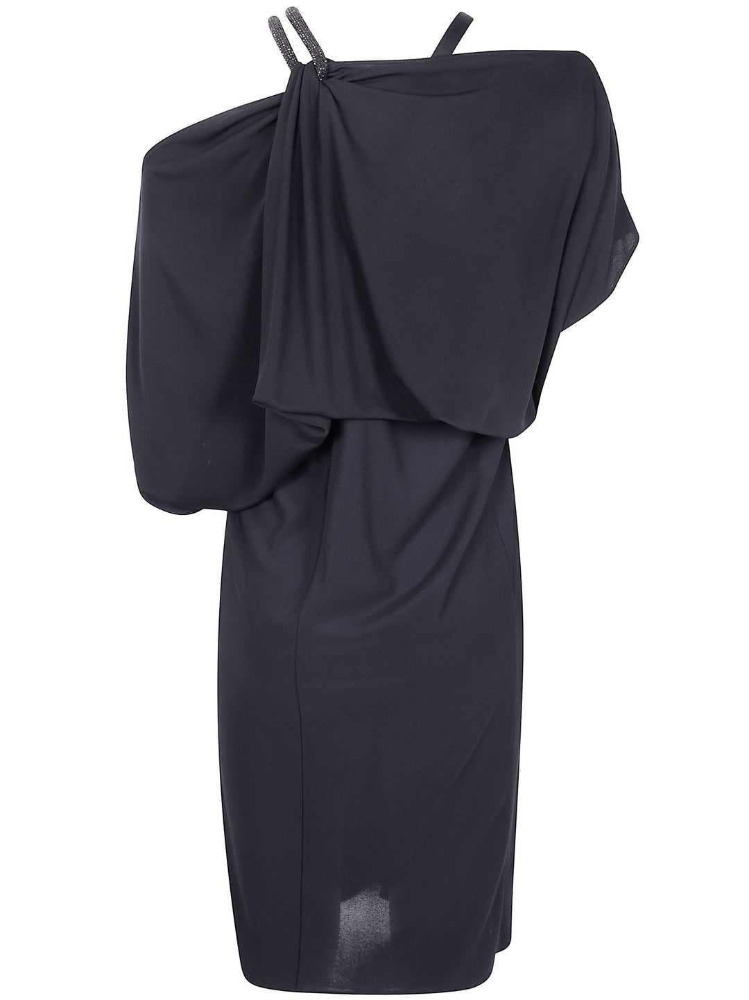 Tom Ford Women Chain Stones Embroidery On Crepe Jersey Cocktail Dress