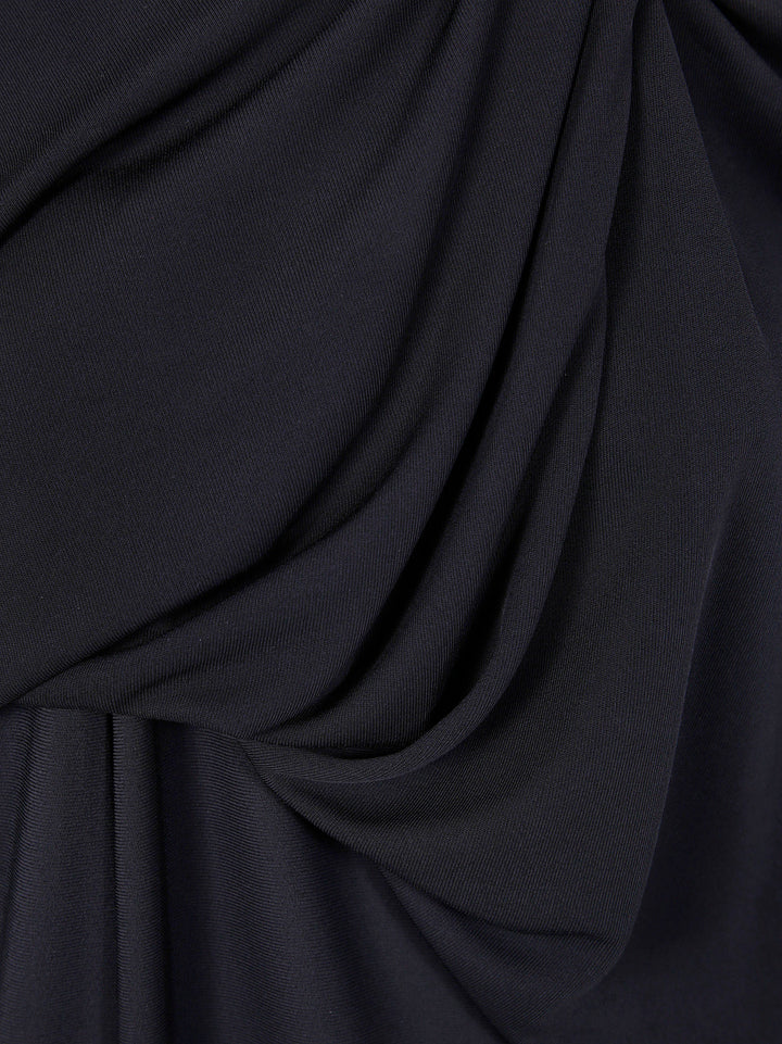 Tom Ford Women Chain Stones Embroidery On Crepe Jersey Cocktail Dress