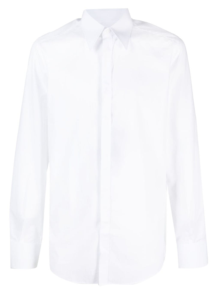 Dolce & Gabbana Men Regular Fit Cotton Shirt