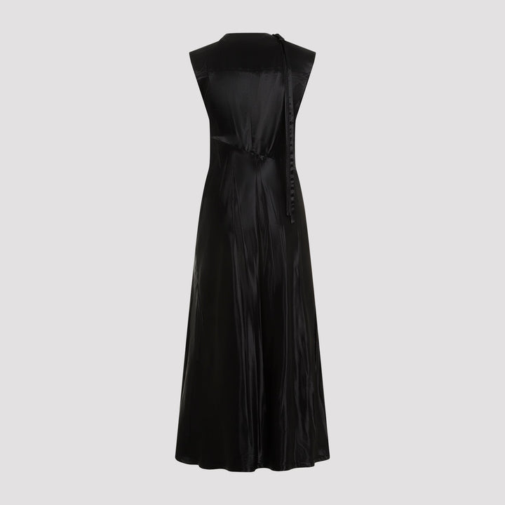 Jil Sander Cupro Long Dress Women