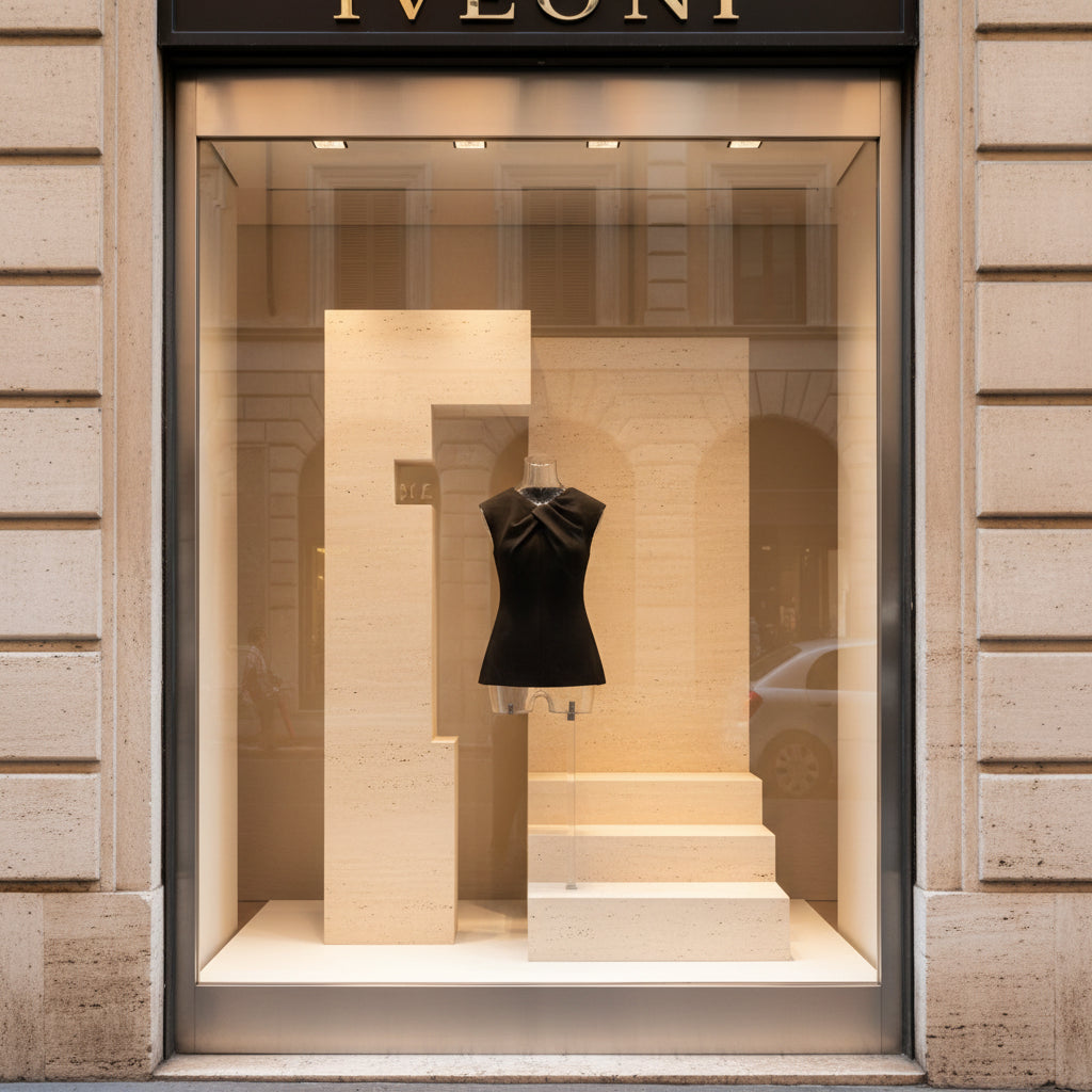 Black one-shoulder top on a white background