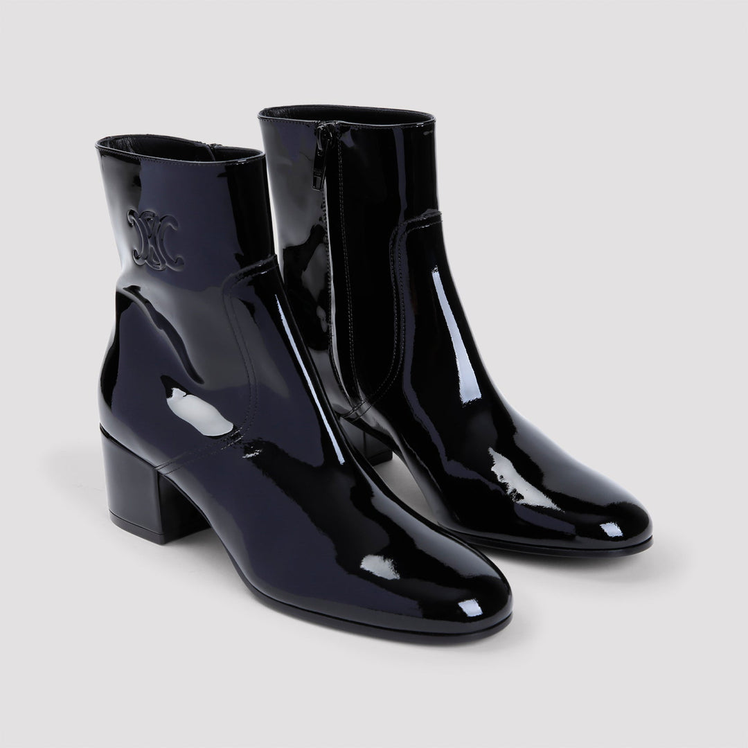 Celine Triomphe Zipped Boots Women