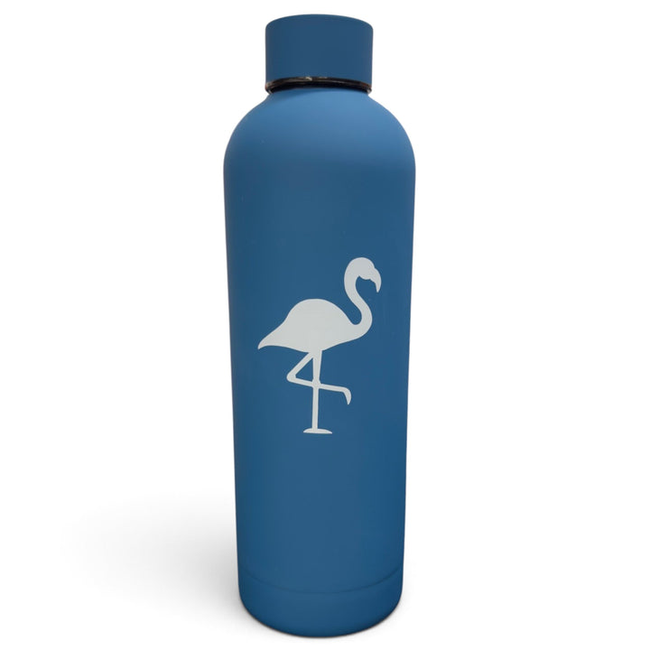 Flamingo Hydration Bottle | 24oz Insulated Stainless Steel | Screw On Lid