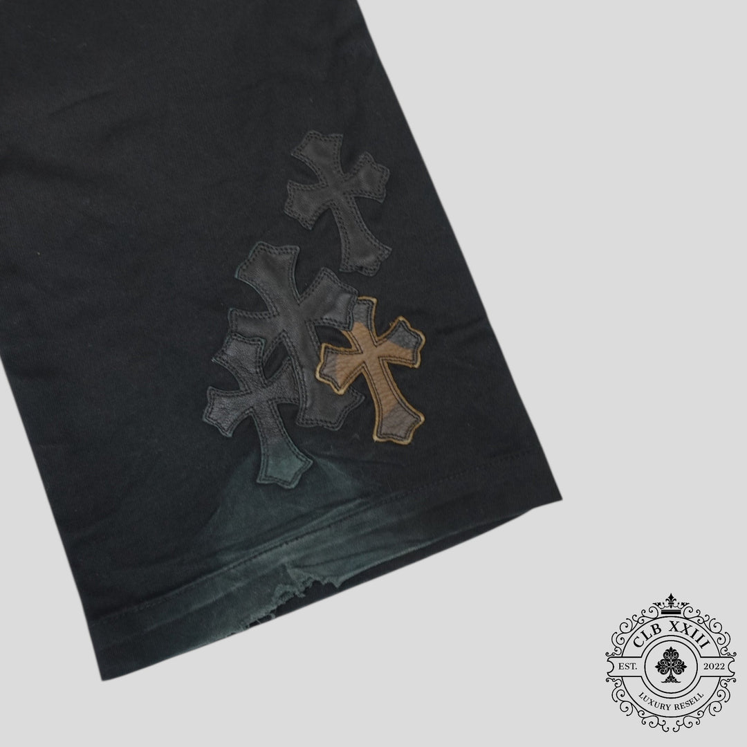Chrome Hearts Cross Patch Chino Pants in Black/Camo