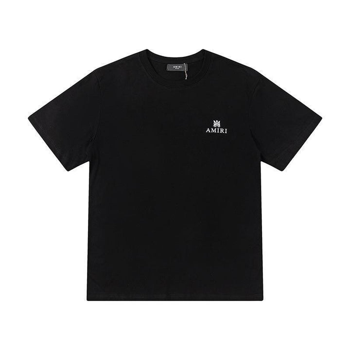 Amiri Black T-Shirt Without Collar