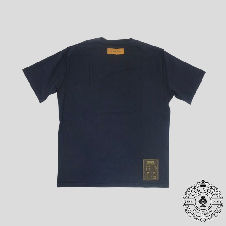 Louis Vuitton Inside Out Tee in Navy Blue