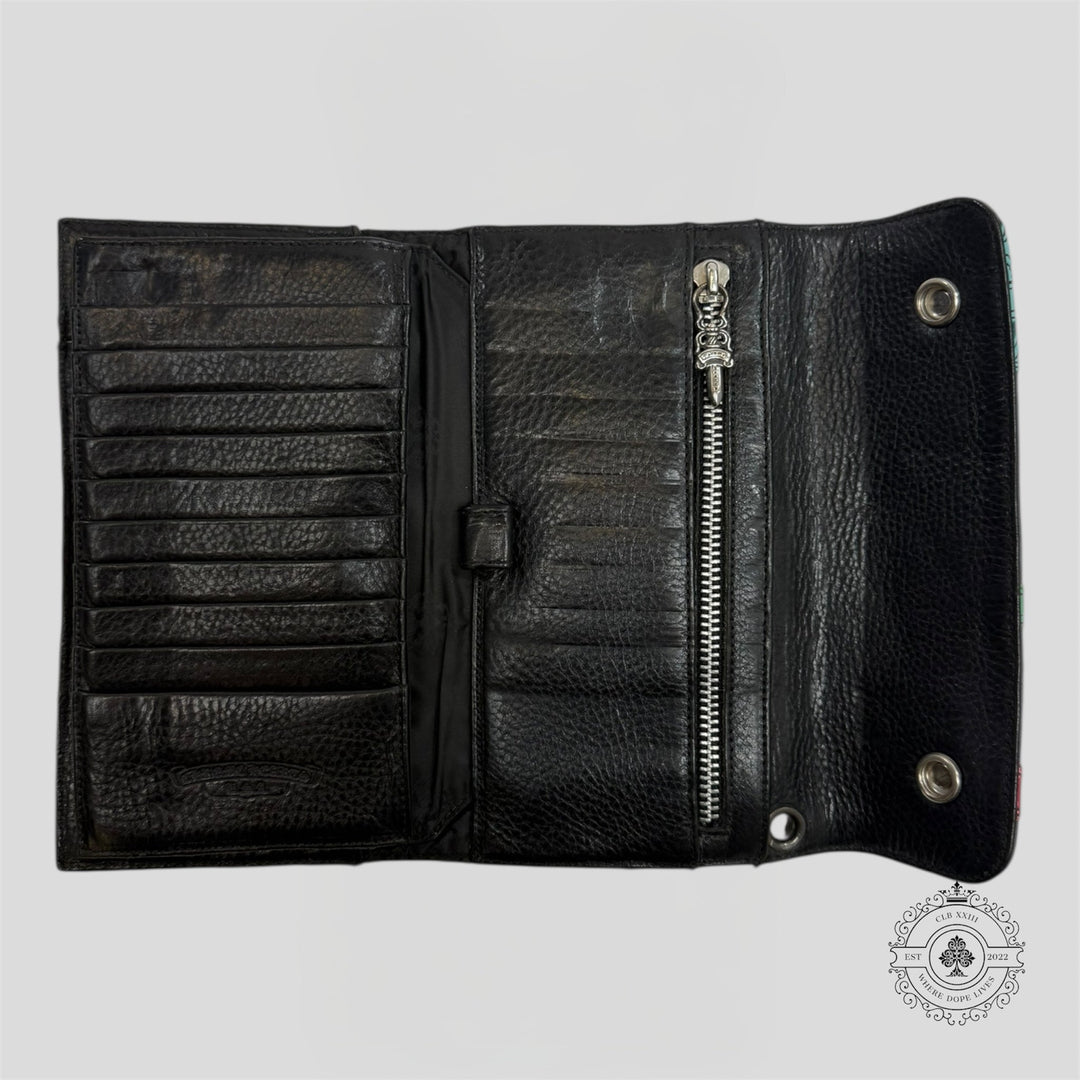 Chrome Hearts Cross Patch Wave Wallet