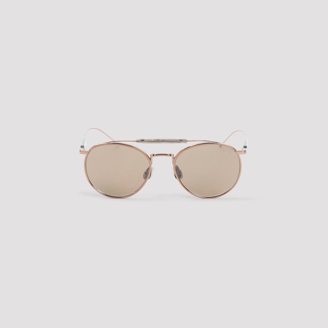 BRUNELLO CUCINELLI Sartorial Sunset Mini Sunglasses in Titanium