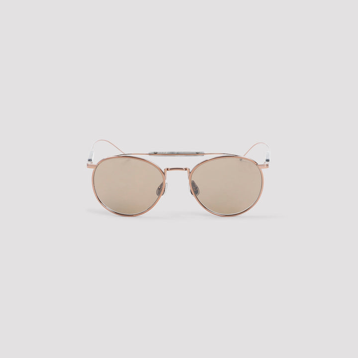 BRUNELLO CUCINELLI Sartorial Sunset Mini Sunglasses in Titanium