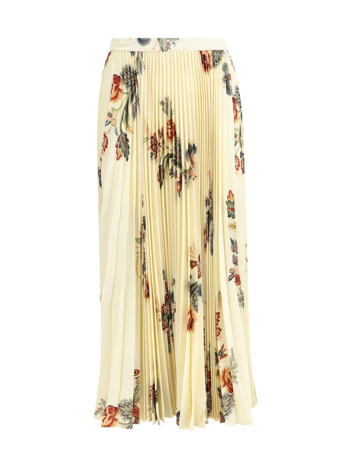 Etro Women Plissé Midi Skirt